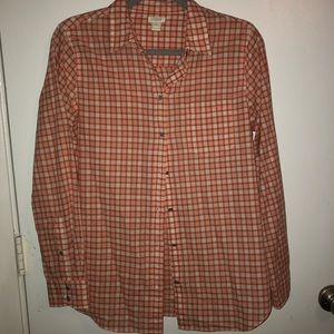 JCrew Plaid Button Down